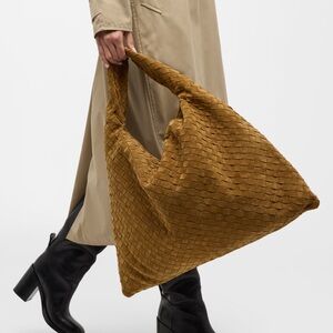 Bottega Veneta Bag Large Suede Hop Acorn